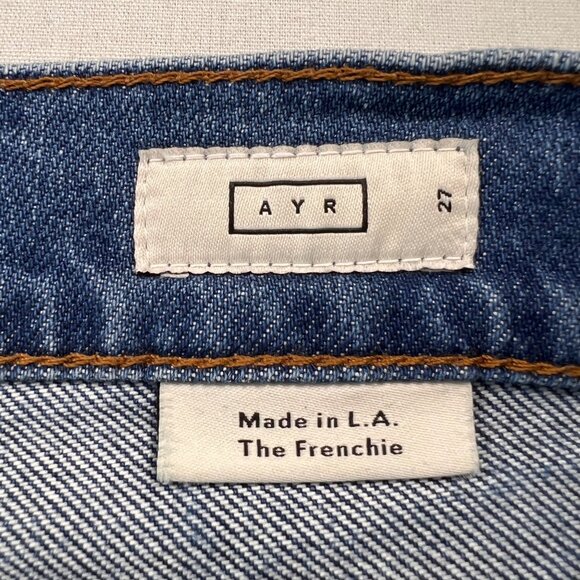 AYR The Frenchie Jeans Straight Leg Size 27 - Picture 6 of 13
